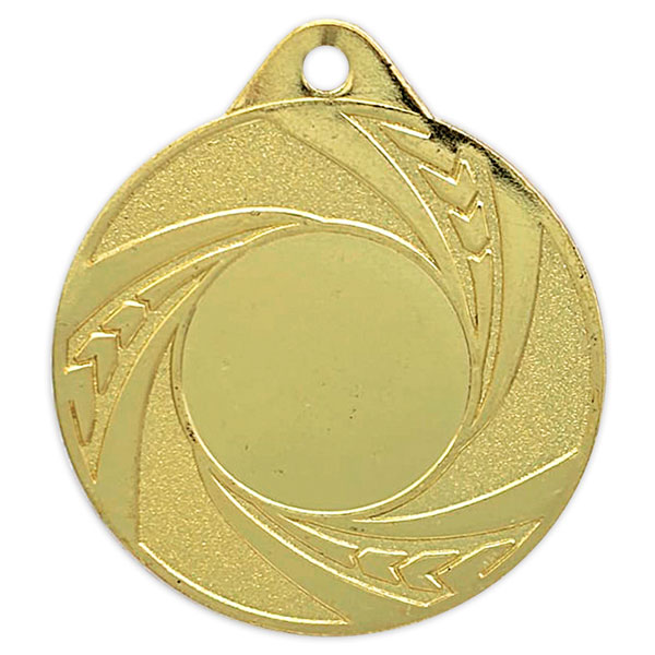 Medalla de 50 mm espiral